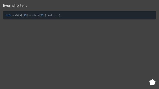 Python truncate a long string смотреть онлайн