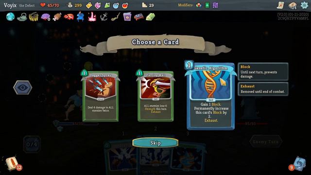 January 24th Defect Daily - Draft, Green Cards, Night Terrors | Slay the Spire смотреть онлайн