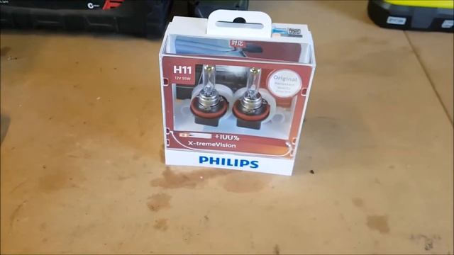 Phillips H11 X-treme Vision Halogen Bulb смотреть онлайн