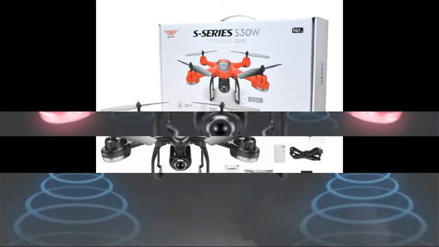 S SERIES S30W Double GPS Dynamic Follow Mode WIFI FPV With 720P HD Camera RC Drone Quadcopter смотреть онлайн