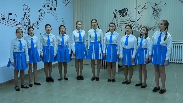 "Журавушка" Вокальный ансамбль "Песенка" Гимназия №3 г. Южно-Сахалинск смотреть онлайн