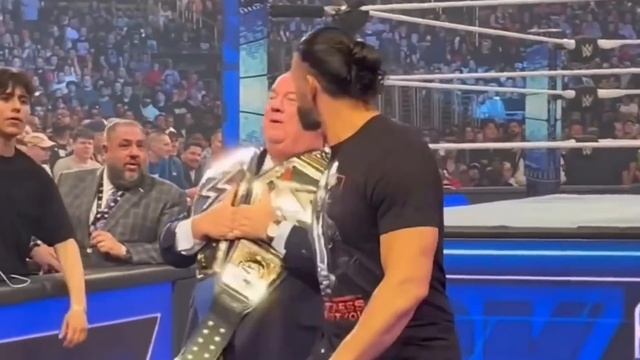 Brock Lesnar & Cody Rhodes Attack Roman Reigns For Double Titles WWE Smackdown 2023 Highlights смотреть онлайн