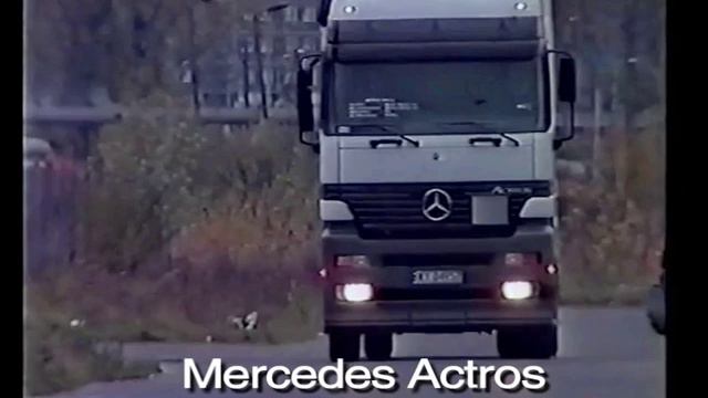Mercedes Actros  Megaspace (original 2000 video)