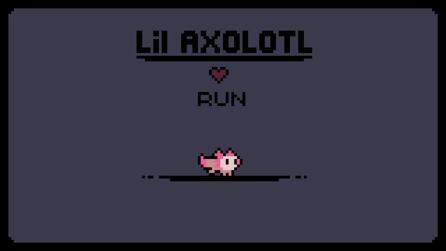 LIL AXOLOTL: Pixel-art Axolotl Sprite Pack