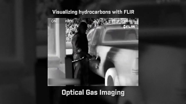 Seeing Gas at Gas Pump with FLIR Optical Gas Imaging! смотреть онлайн