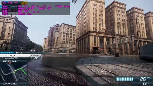 i3-3220 / 8GB DDR3 / MSI GeForce GTX 1050 Ti - Need for Speed Most Wanted 2012 GamePlay (Test) смотреть онлайн