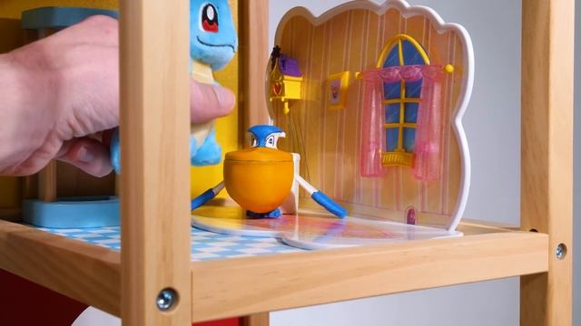 Pokemon get a New House Toy Learning Video! Reading Video for Kids =) смотреть онлайн