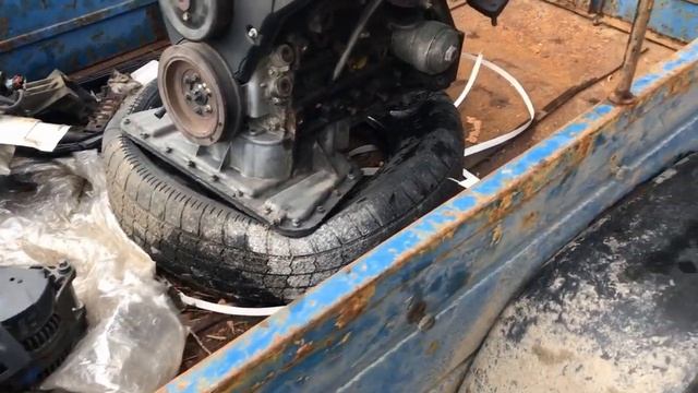 Опель Омега Б . Х30ХЕ . Установка и запуск " посылки " из Владика !!! смотреть онлайн