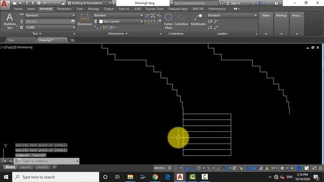 HOW TO MAKE U-SHAPE SPIRAL STAIRS ELEVATION IN AUTOCAD смотреть онлайн