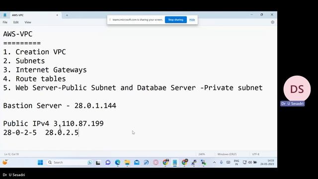 24 AWS VPC - Bastion Server, NAT & NACL смотреть онлайн