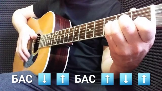 БЛАТНОЙ БОЙ....вариант N 2....как играть на гитаре. Guitar..strum.. смотреть онлайн