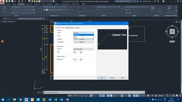 AutoCAD | Осови обекти и мултилидери смотреть онлайн