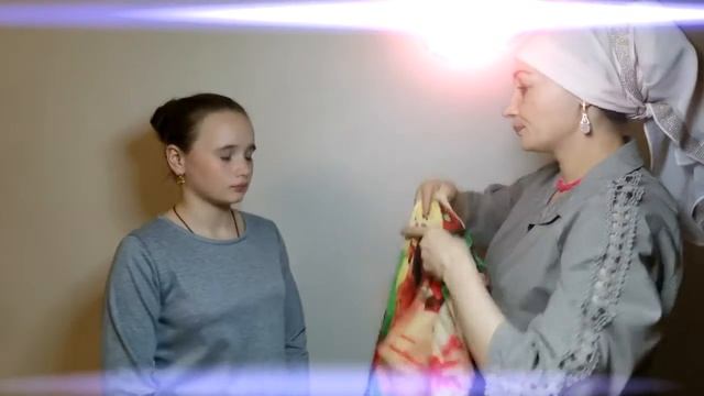 Мастер-класс «Платок на голове женщины», смотреть онлайн