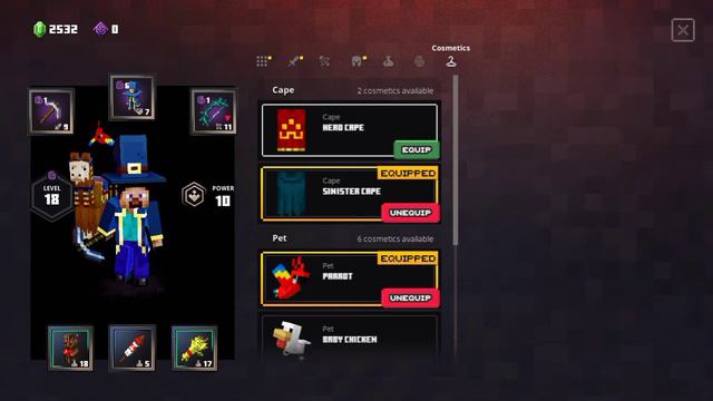My Inventory in Minecraft Dungeons! смотреть онлайн