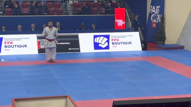 Jeffersont Ortiz (VEN) Papuren Paris Open Karate 2023
