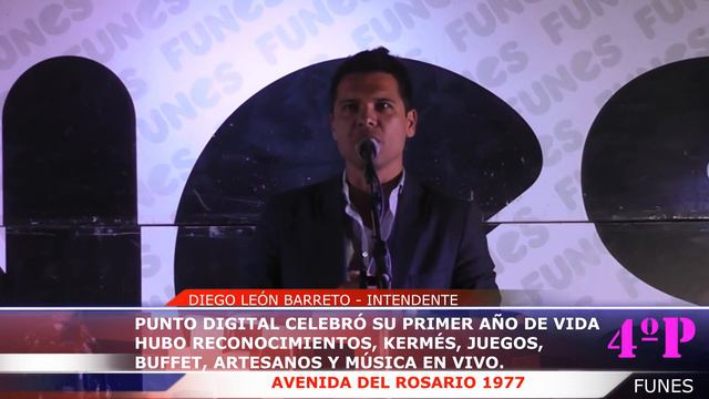 Diego León Barreto : Punto Digital festejó su primer Aniversario смотреть онлайн