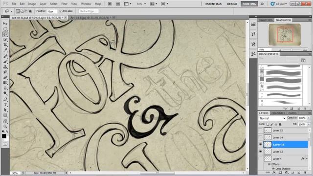 Typography Sketch - The Fox and the Goat on Samsung Slate PC смотреть онлайн