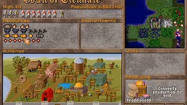 Master of Magic (MS-DOS game from year 1994) смотреть онлайн