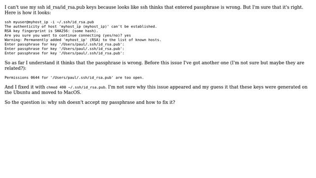 DevOps & SysAdmins: ssh key passphrase wrong but it's right (3 Solutions!!) смотреть онлайн