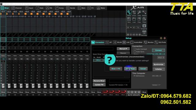 Mixer số XR12/MR12 - Cơ bản (Phần 2) смотреть онлайн