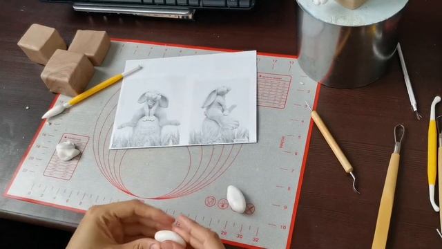 Зайчик на кубике. Мастер-класс по лепке из мастики смотреть онлайн