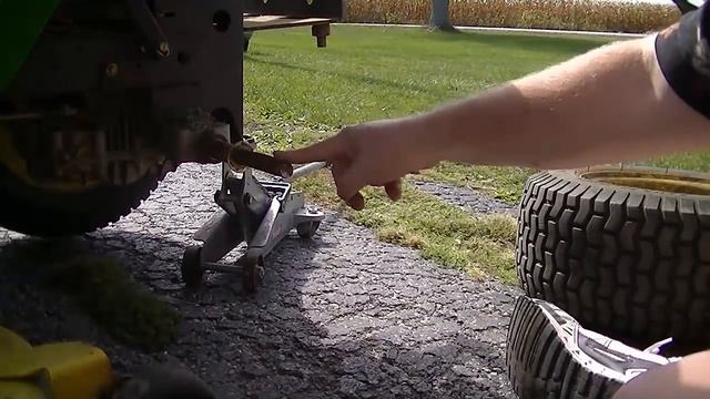 Remove Lawn Tractor Wheel Without Damaging Cap