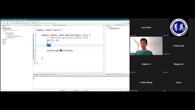 2022 Summer Java Level 1 Class 03 смотреть онлайн
