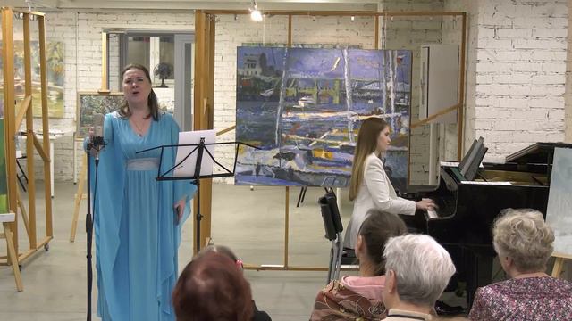 М. Глинка Сл. Н. Кукольника "Баркарола"Исп. Елена Исаева (меццо-сопрано), Евгения Кудоя (фортепиано смотреть онлайн