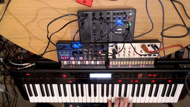 Energetic Jam, using Volca Nubass, Volca Keys and Korg Kross 1 смотреть онлайн