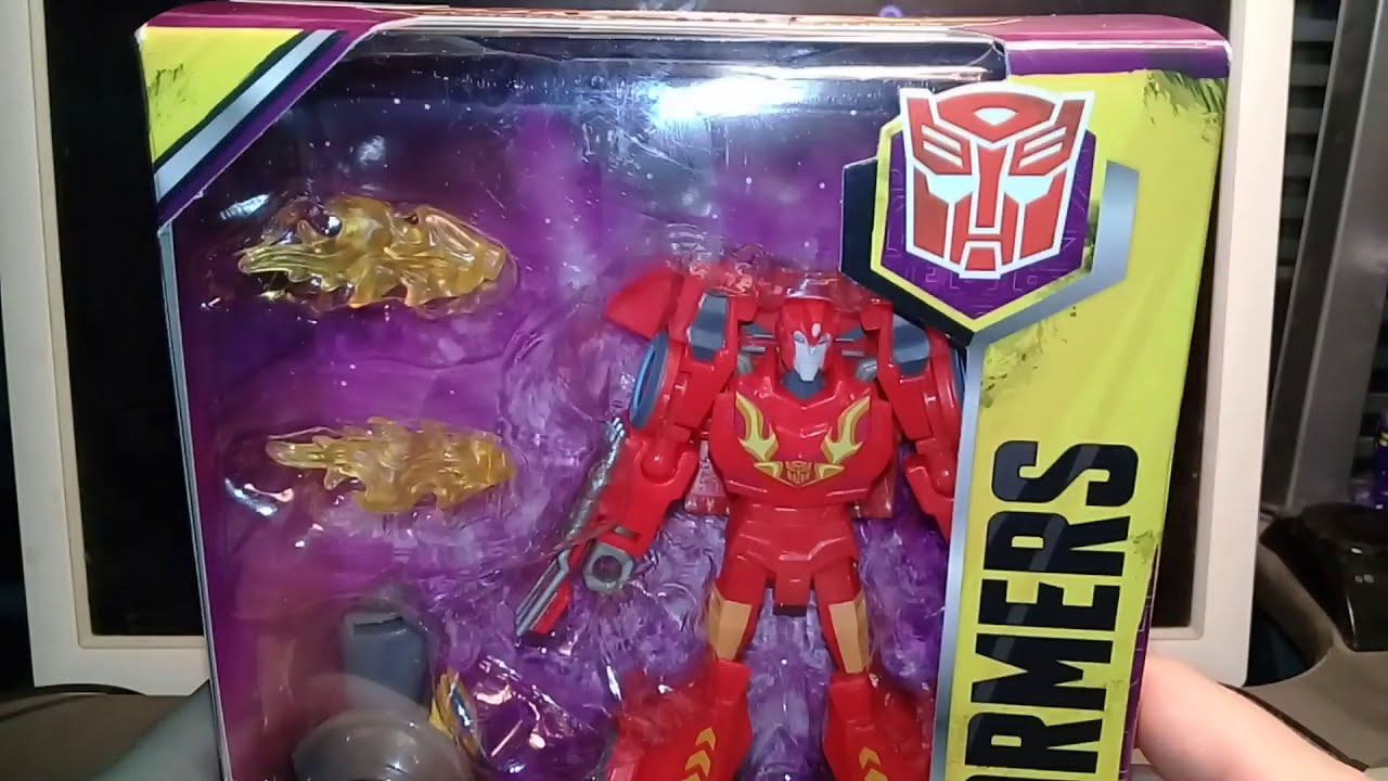 Unpackaging + review! Hot Rod, Transformers Cyberverse, Deluxe class by Hasbro. смотреть онлайн