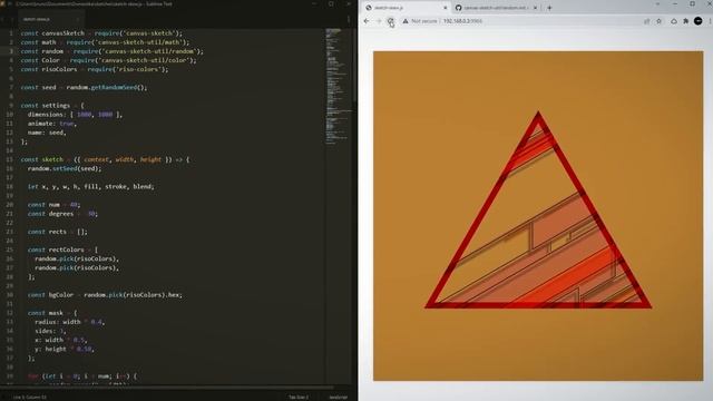 Creative Coding 2.0 in JavaScript: Animation, Sound, & Color - Course by Bruno Imbrizi | Domestika смотреть онлайн