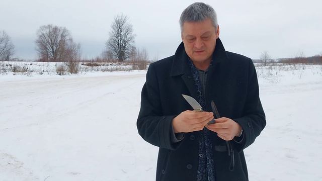 Разделочный нож из отличной нержавеющей стали N690 смотреть онлайн