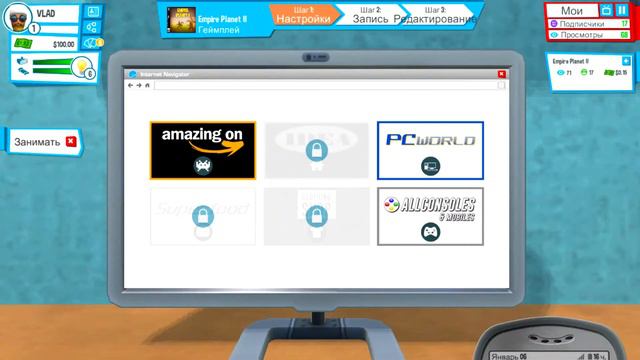 Русский PewDiePie ИЛИ КАК Я СТАЛ ЗНАМЕНИТЫМ (Youtubers Life)ЧАСТЬ 1 смотреть онлайн