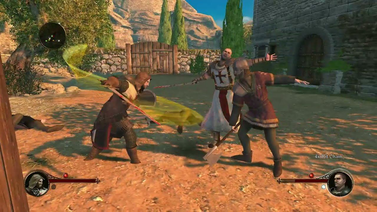Обзор игры The First Templar смотреть онлайн