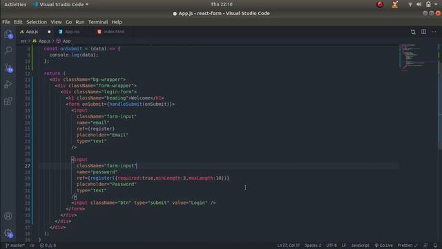 React Form Validation Using React Hook Form In Hindi ⚡? | BITNOID | #BITNOID смотреть онлайн