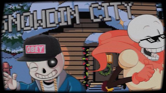 UNDERTALE Snowdin Town - TRAP/HIP HOP/RAP (Remix/Instrumental) смотреть онлайн