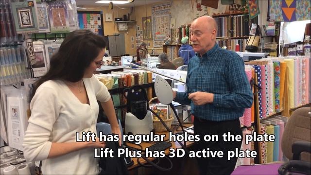 BERNINA Jeff Tip #4 LauraStar Lift & Lift Plus Differences смотреть онлайн