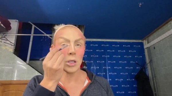 Blondie Bond- Chinese style makeup tutorial / макияж в китайском стиле от Блонди Бонд