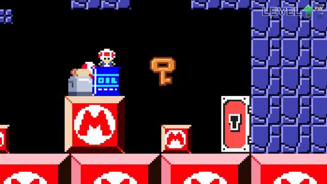 Luigi UP: Tiny Luigi And The Mario Blocks Maze