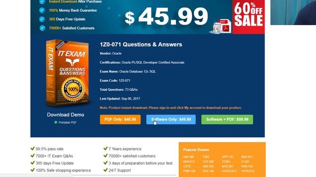 Oracle Exam 1z0-061 & 1z0-071 / الجزء الثاني смотреть онлайн