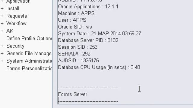 CURRENT USER DETAILS IN ORACLE APPLICATIONS(11i/R12) смотреть онлайн