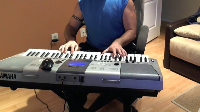 Gigi D'Agostino - L'amour Toujours (cover on Yamaha PSR E413) смотреть онлайн