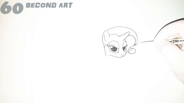 *NEW* How To Draw Rarity | My Little Pony смотреть онлайн