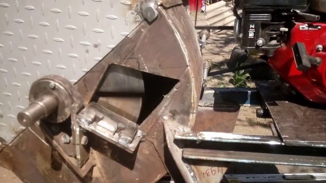 Щепорез (первые запуски. )Ч.1