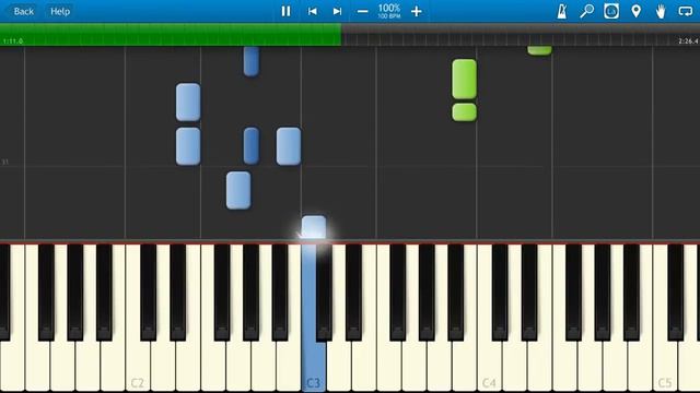 Tokio Hotel - Monsoon [Piano Tutorial] Synthesia смотреть онлайн