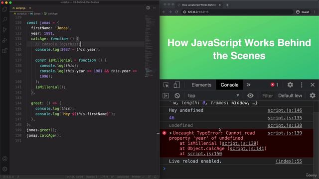 098 Regular Functions vs. Arrow Functions смотреть онлайн