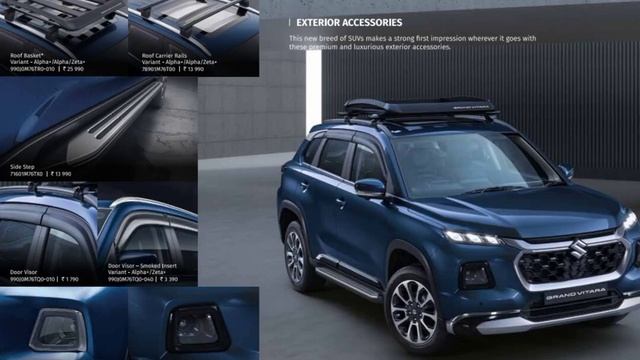 MARUTI SUZUKI Grand Vitara | Exterior & Interior Accessories смотреть онлайн