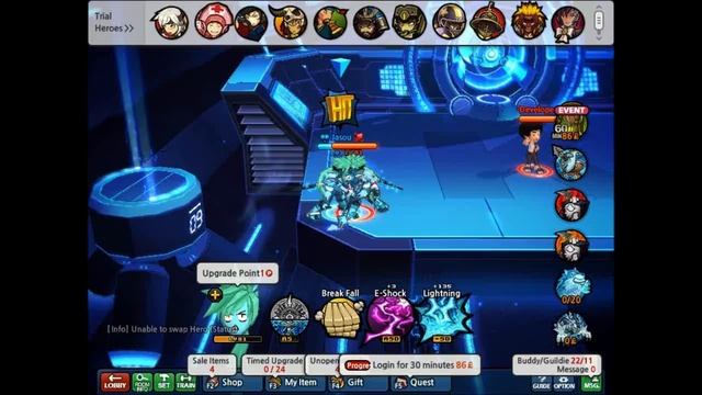 Lost Saga How to get the most knock back off of Hook bomb without skills смотреть онлайн