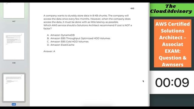 AWS Certified Solutions Architect Associate Questions | AWS CSA FREE DUMP QUESTIONS 2021 - Part 5 смотреть онлайн