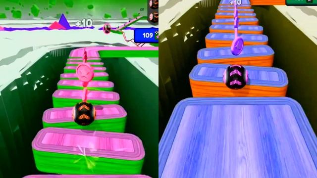 Going Balls VS Color Ball VS Reversed Balls SpeedRun Gameplay iOS Android All Levels 2650 смотреть онлайн